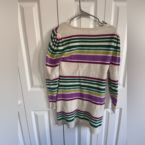 Free People Gidget Knit Sweater Dress Multicolored Extra Small - Picture 4 of 4